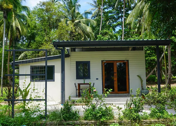 Behind The Temple Island Eco-Home 15Min Walk To Hin Kong Beach